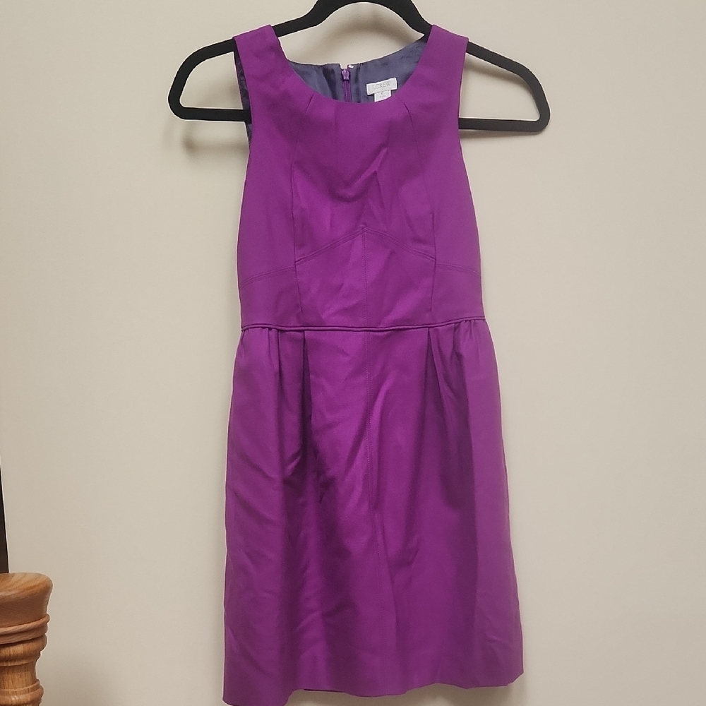 Purple Sleeveless Dress